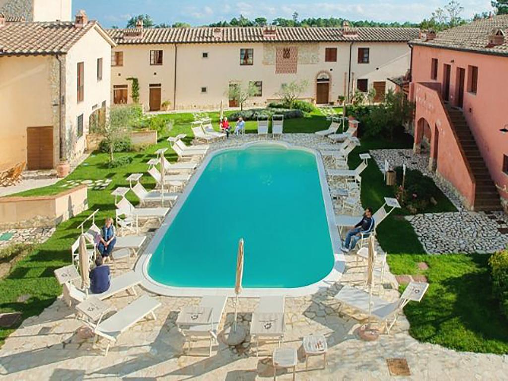 Appartamento Con Piscina Il Borghetto - Vicino San Gimignano 감바시 외부 사진